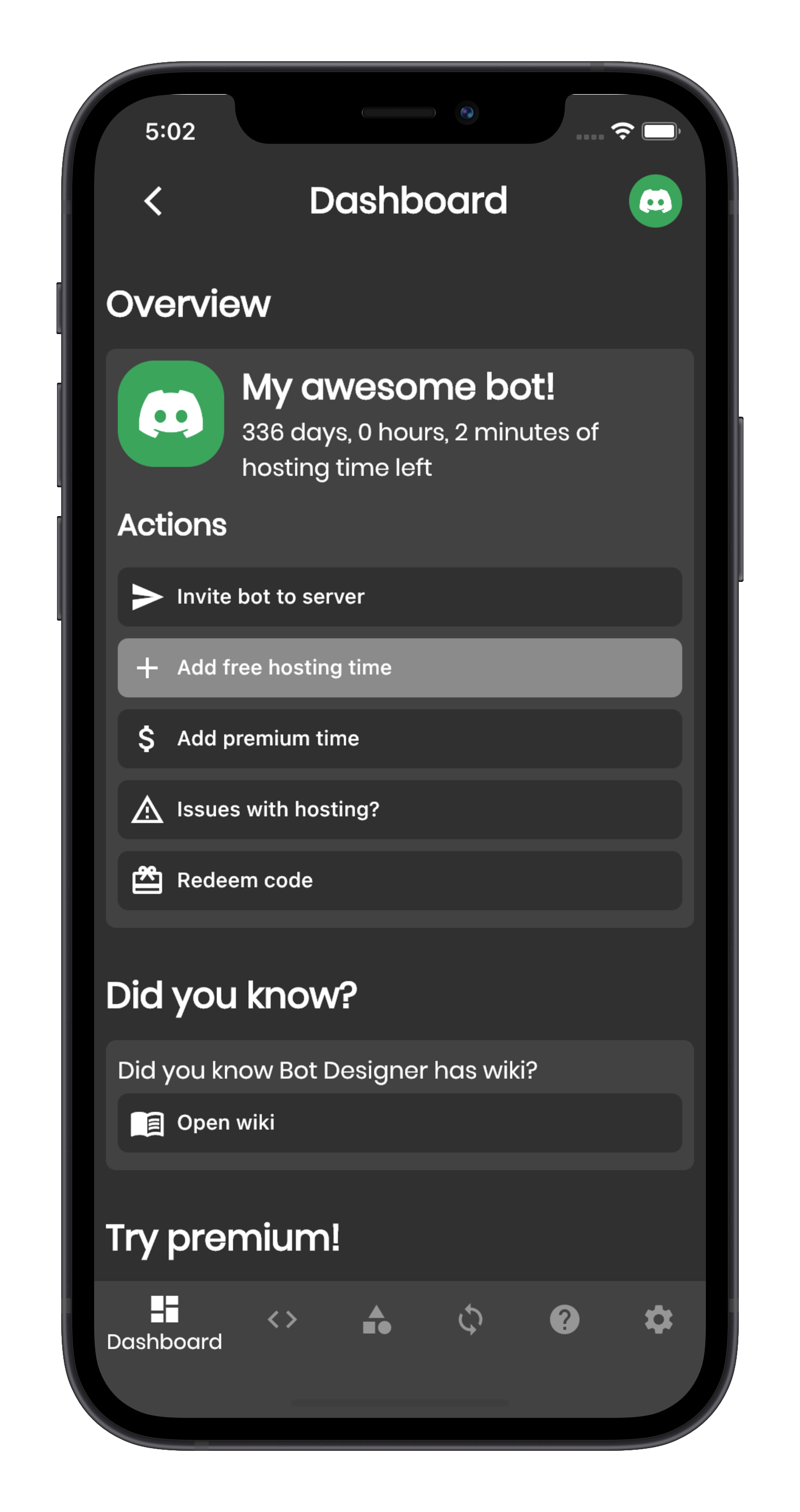 Create a Discord Bot - Documentation